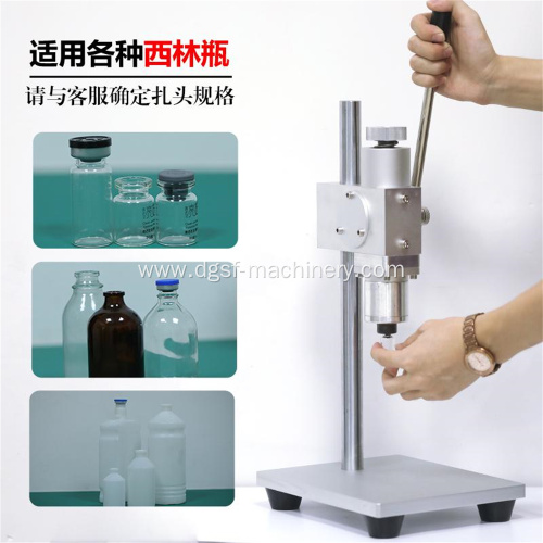 Tabletop Manual Xilin Bottle Mouth Rolling Machine WT-90ZX